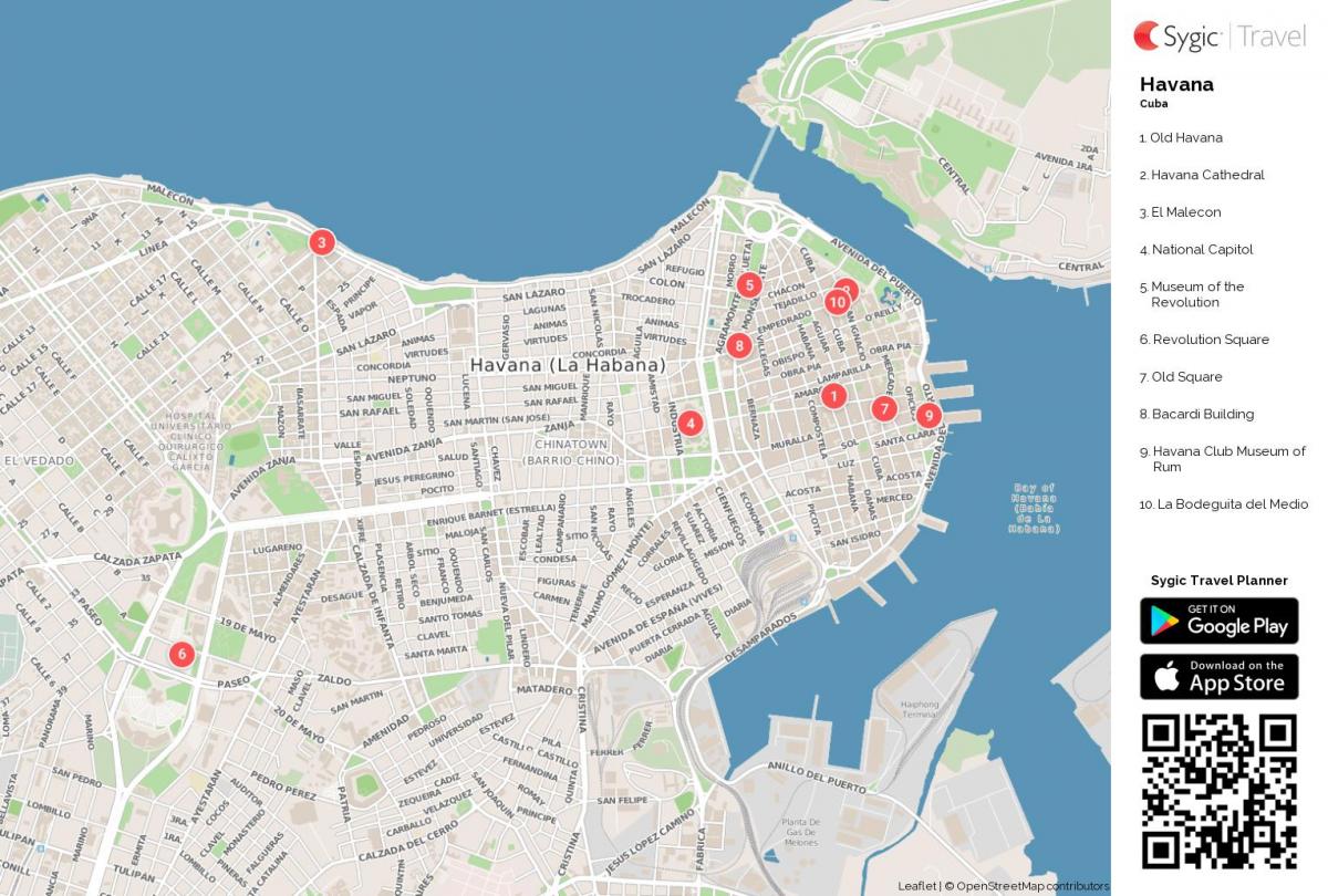 l'Havana mapa