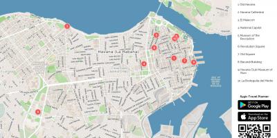 L'Havana en el mapa
