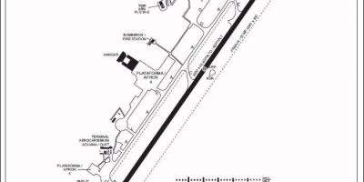 Mapa de l'aeroport de l'Havana